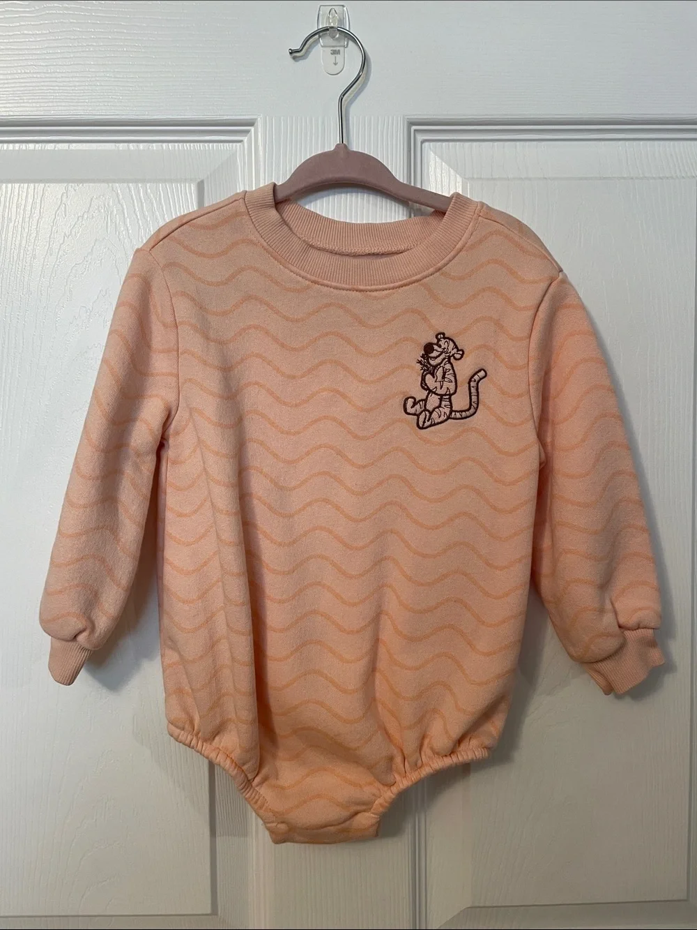 Disney© Long-Sleeve Fleece One-Piece Romper for Baby